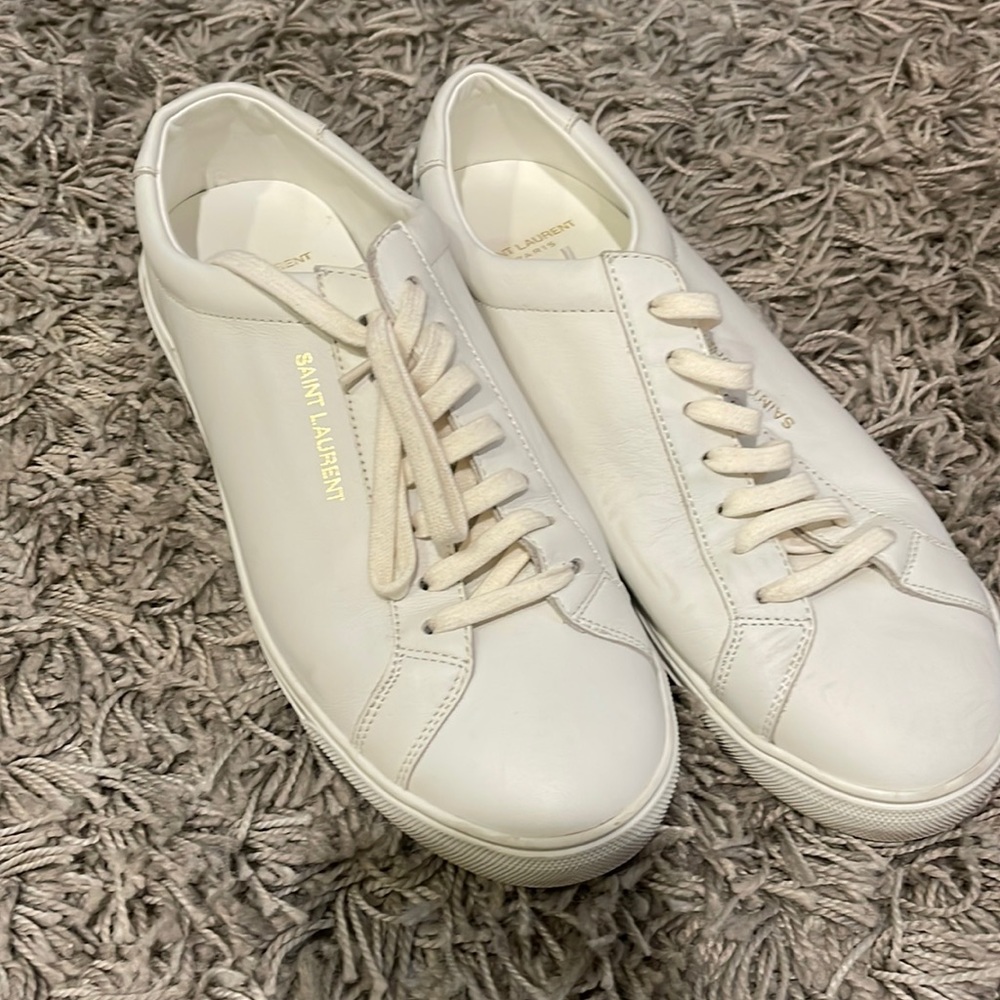 Saint Laurent White Sneakers